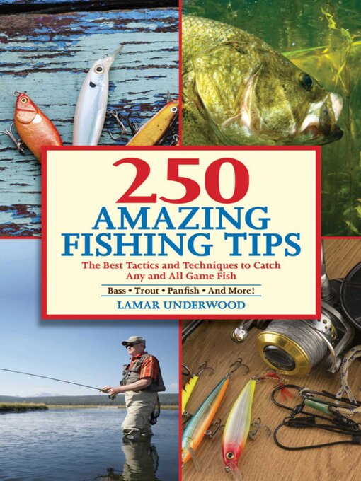 Title details for 250 Amazing Fishing Tips: the Best Tactics and Techniques to Catch Any and All Game Fish by Lamar Underwood - Available